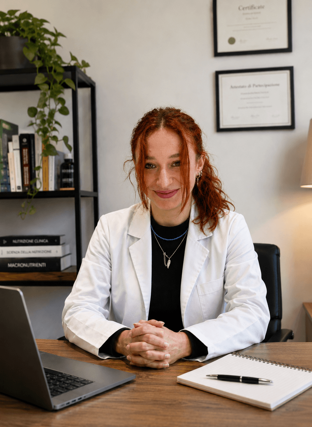 Camilla Ferrero Regis nel suo studio